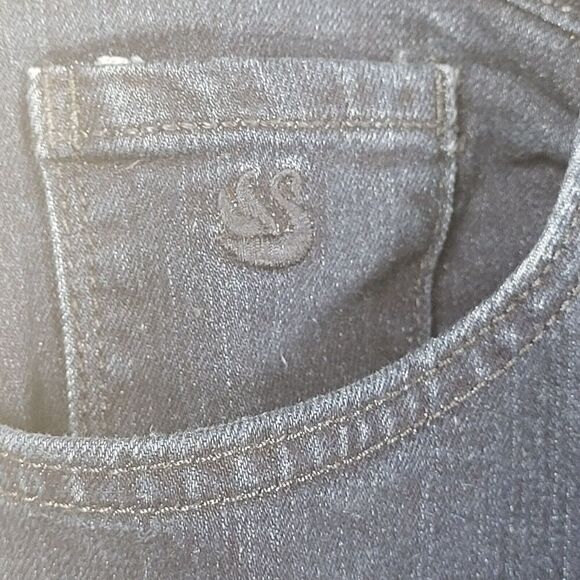 Gloria Vanderbilt Amanda Size 14 Dark Wash Blue Denim Jeans Cotton 34 x 29.5 in - Picture 11 of 13